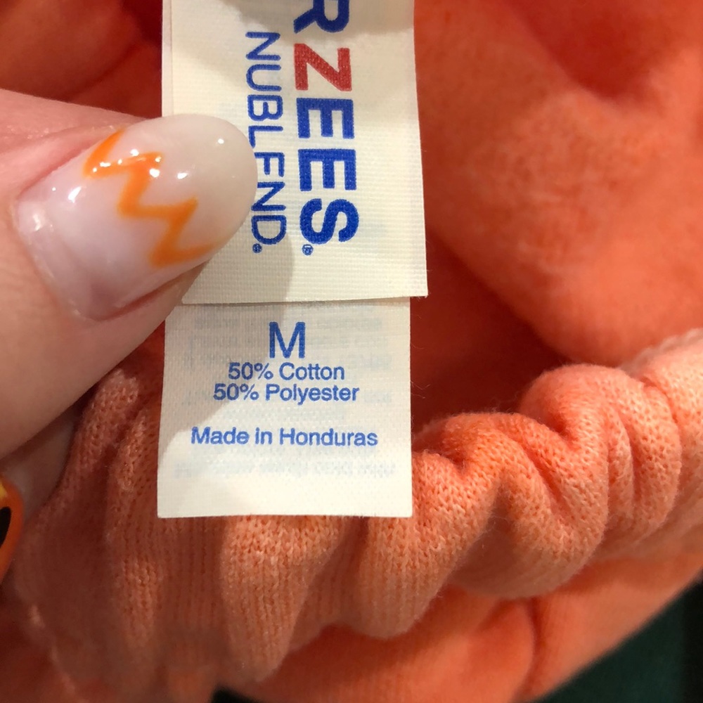 Orange tie dye oversized sweatsuit - Picture 6 of 6